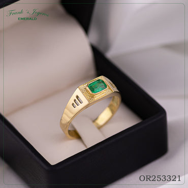 Anillo Caballero Rectangular OR253321