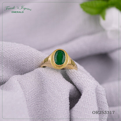 Anillo Caballero Ovalado Bisel - OR253317