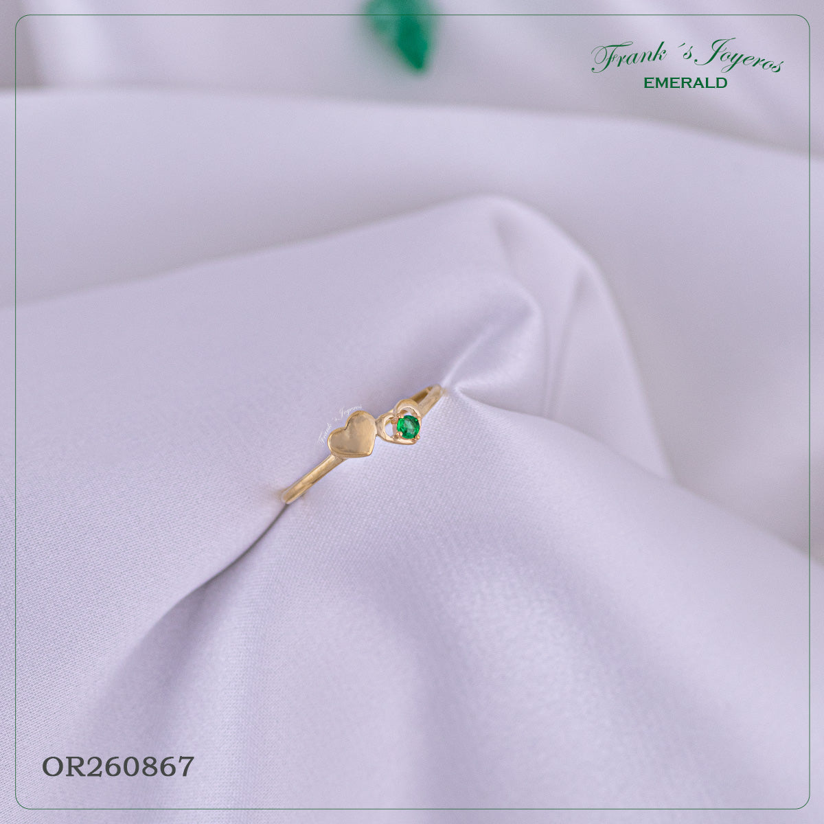 Anillo Corazones - OR260867