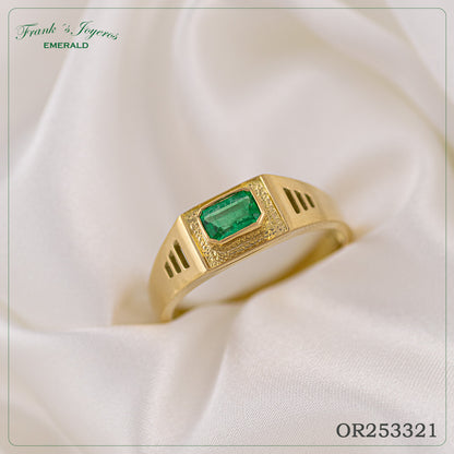 Anillo Caballero Rectangular OR253321