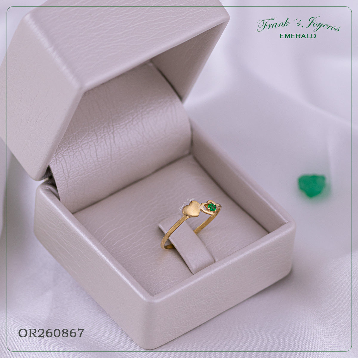 Anillo Corazones - OR260867