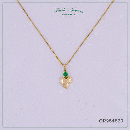 Dije Corazón moderno - OR254829